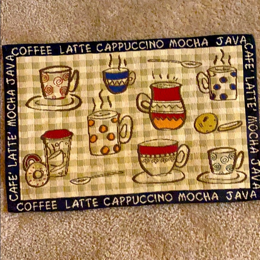Coffee Theme Place Mat (qty:1)